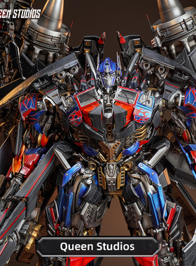 【品牌展示】QueenStudios变形金刚TF2天火擎天柱全身像