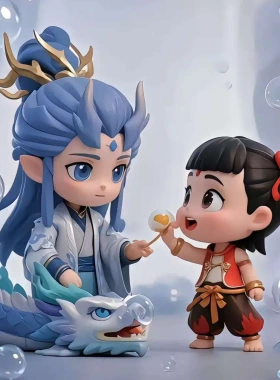 哪吒之魔童闹海敖丙各种版本20个文件STL3D打印模型手办装饰礼物