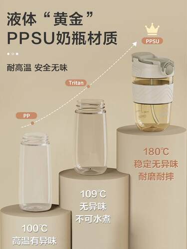 瑞典ci0339c季a啡杯高随行玻璃水杯女生颜值夏便携p咖psu双饮吸管