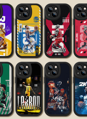 NBA篮球员明星手机壳适用荣耀9080/70科比60/50SE库里30pro+20东契奇109X8詹姆斯v40畅玩30plusx40麦迪沃克