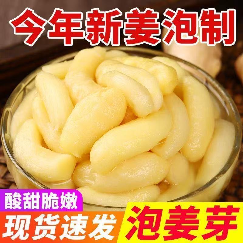 枸杞泡嫩姜芽袋装酸甜脆爽新鲜正宗传统手艺泡嫩姜芽配菜配粥配饭