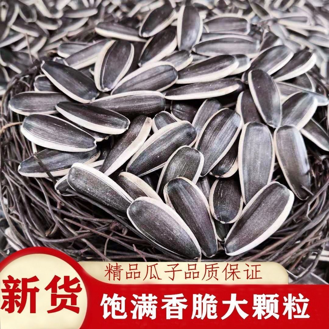 【净重】新货瓜子香脆原味瓜子葵花籽瓜子批发干炒原味葵花籽特价