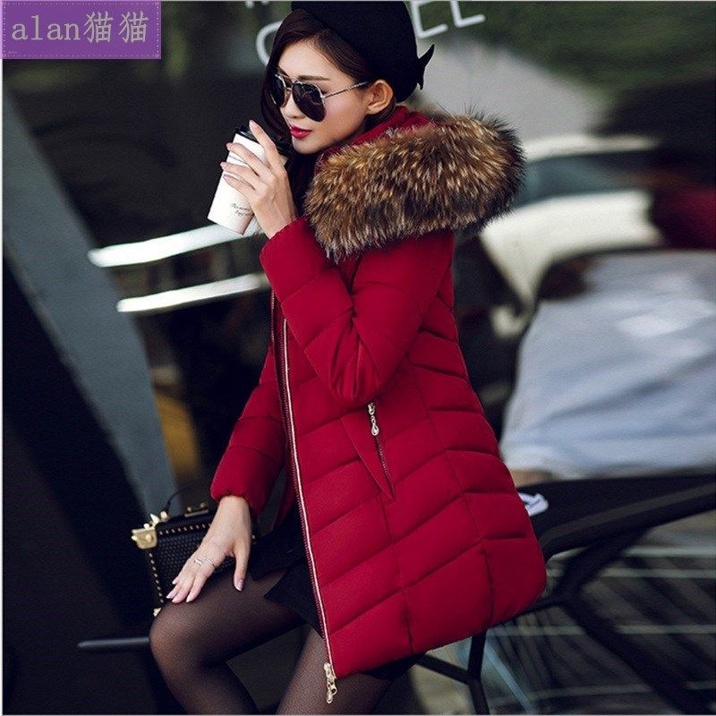 Winter Lady Long Jacket hooded Coat Jackets Warm Women Coats