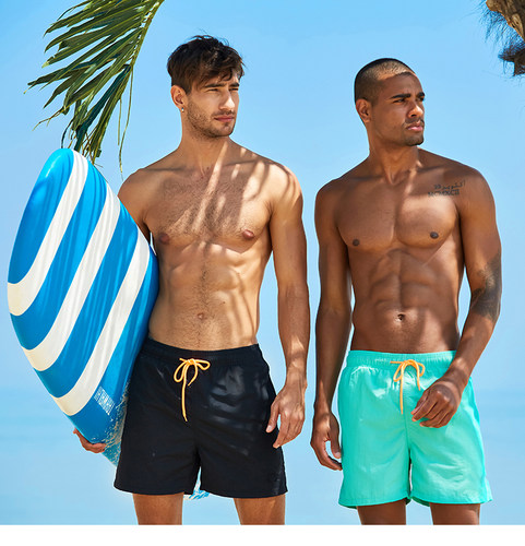 summer swimwear beach shorts men swimming swimsuits sports