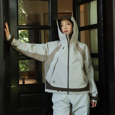 户外硬壳冲锋衣防风防水登山服