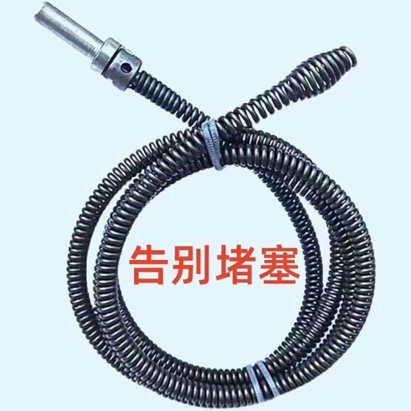 厕所马桶加密疏通弹簧工具厨卫管道堵塞手动电动下水道清理器具