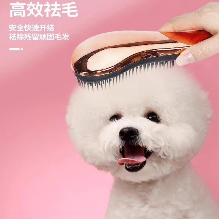 狗狗梳子泰迪梳毛专用宠物按摩梳拉毛蓬松神器小型犬比熊用品