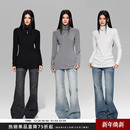 【Achock官方店】南区菲奥娜简约纯色高领保暖打底衫冬季新款T恤