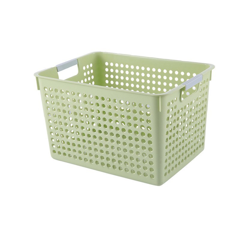塑料桌面收纳筐长方形玩具杂物篮
