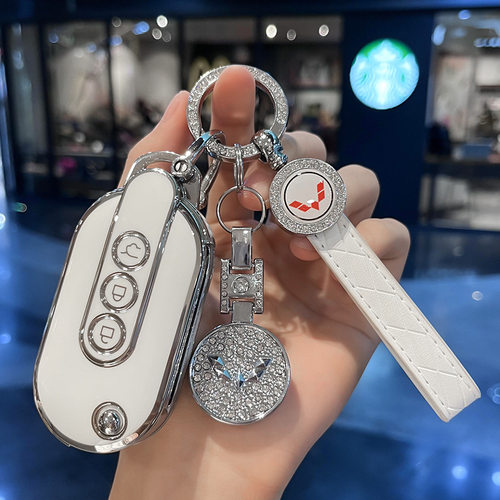 适用五菱宏光miniev马卡龙22款mini迷你GAMEBOY GB钥匙套壳扣包sy