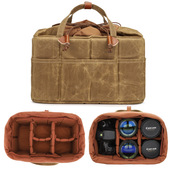 相机包内胆包微单镜头筒收纳手提包摄影包镜头袋放多镜头佳能 索尼 尼康 卡摄适用于单反数码 富士 松下相机包