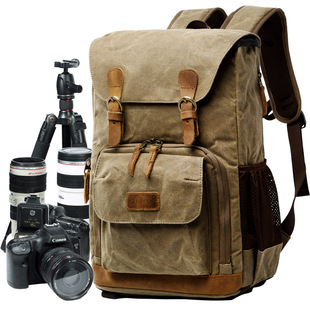 多功能镜头索尼佳能尼康富士 卡摄适用于 专业单反相机背包 大容量户外旅行双肩包摄影包 奥林巴斯宾得相机包