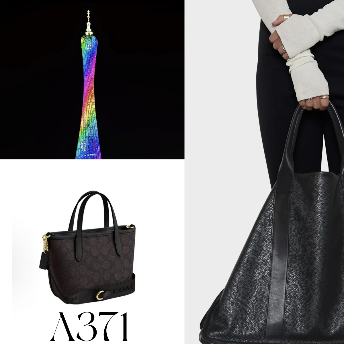 【A371】 2025年新款大容量女包时尚百搭多功能女包CT15