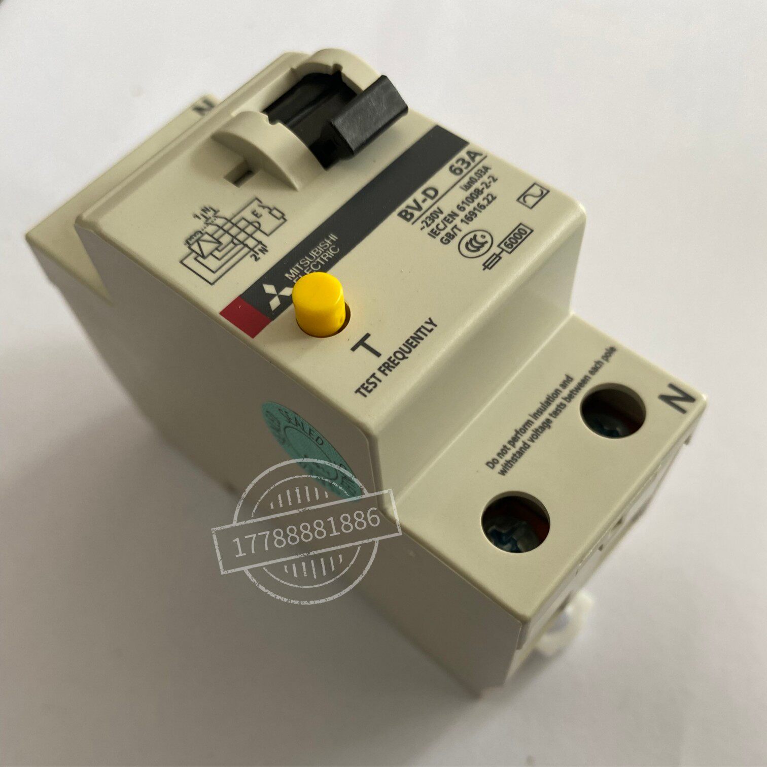 全新原装三菱漏电开关 漏电保护断路器 bv