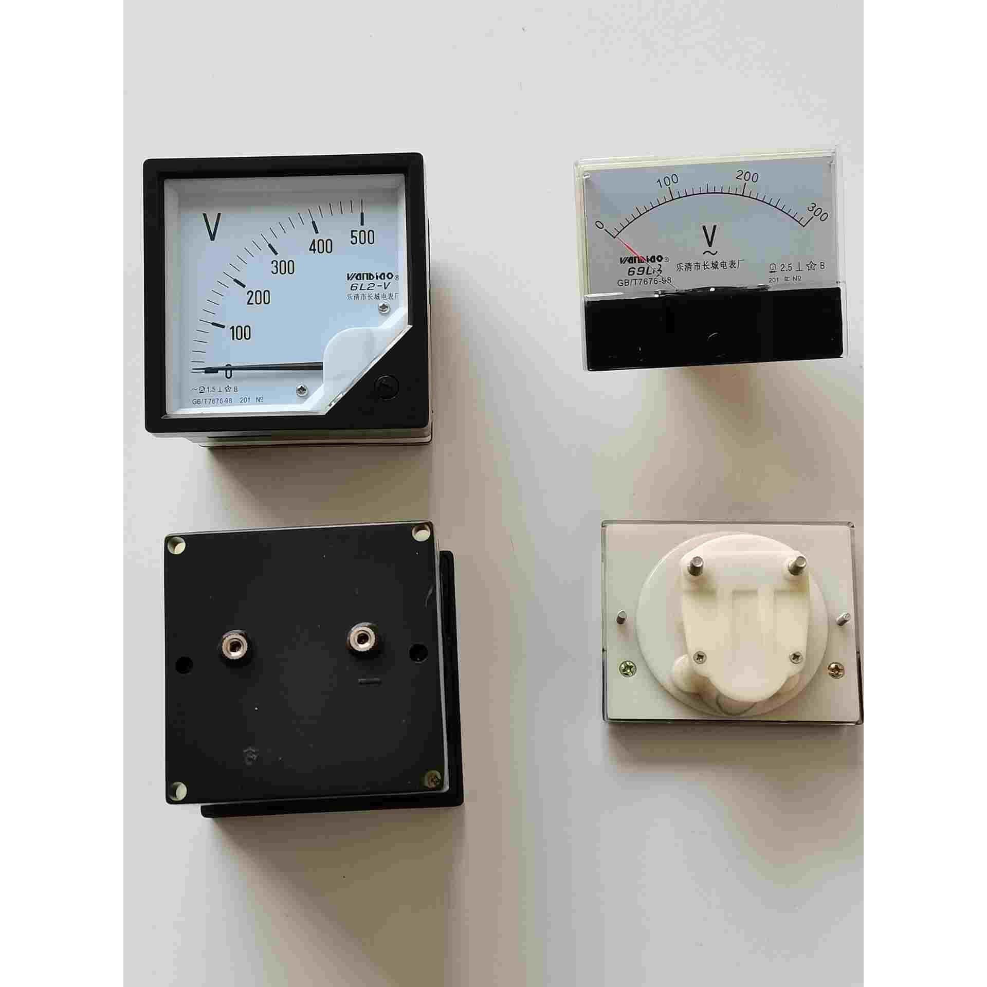 69L13汽油柴油 发电机组交流 电压表 6L2-V，0-450V，500V，300V