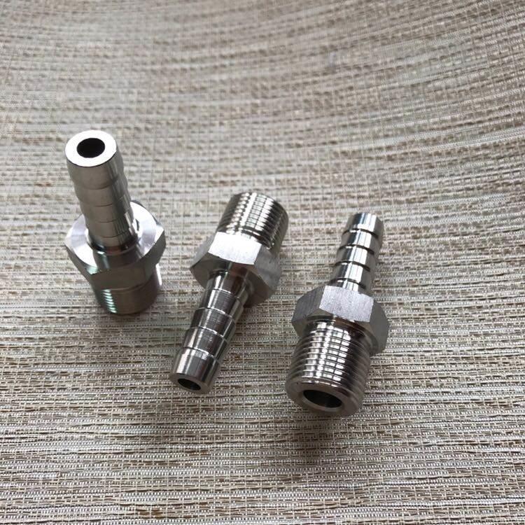 G3/8-12mm 宝塔接头 不锈钢外螺纹G3/8 16.5 宝塔杆12mm可选