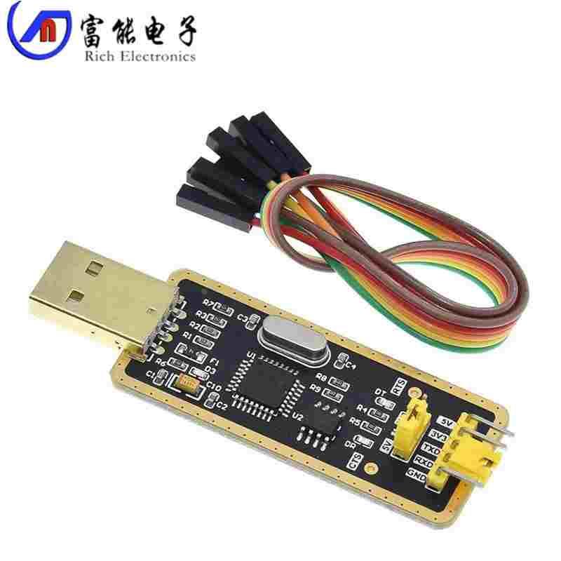 FT232模块USB转串口USB转TTL 升级下载/刷机板 FT232BL/RL土豪金
