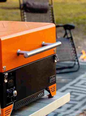 ASMOKE户外烧烤炉AS350野外烤肉架AS306果木颗粒小型烧烤架AS700P