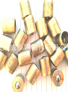 黄铜压配式压注油杯弹珠子油杯M4X5M5X6M6X6M8X8M10X12M16M20M25