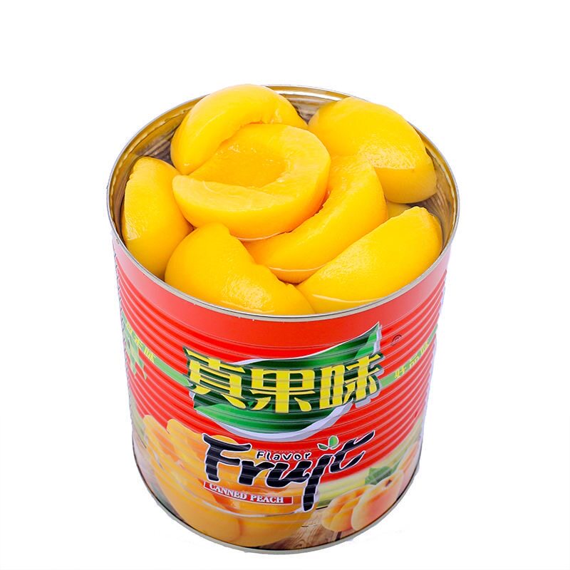黄桃罐头2950g大桶装实惠包邮烘焙整箱批发大罐商用黄桃丁水果捞