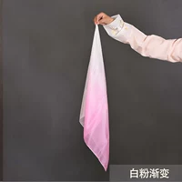 Истинный шелковый шарф белый гранулированный порошок квадратный шарф 38*38 см Специально для детей