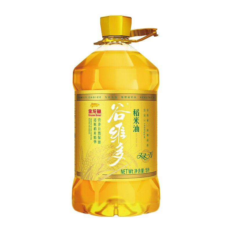 金龙鱼双一万稻米油5L