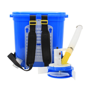 电动施肥神器农用撒肥料机人工投肥料机小型家用全自动投饵撒盐机