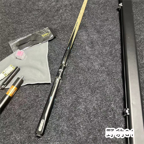 野豹G1 复刻台球杆带铭牌NFC防伪白蜡木材质g1台球杆