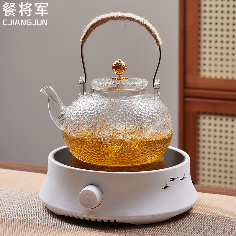 餐将军玻璃茶壶耐高温养生烧水壶
