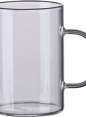 高硼硅玻璃杯带把手杯子喝水家用耐高温家庭待客水杯泡茶茶杯套装