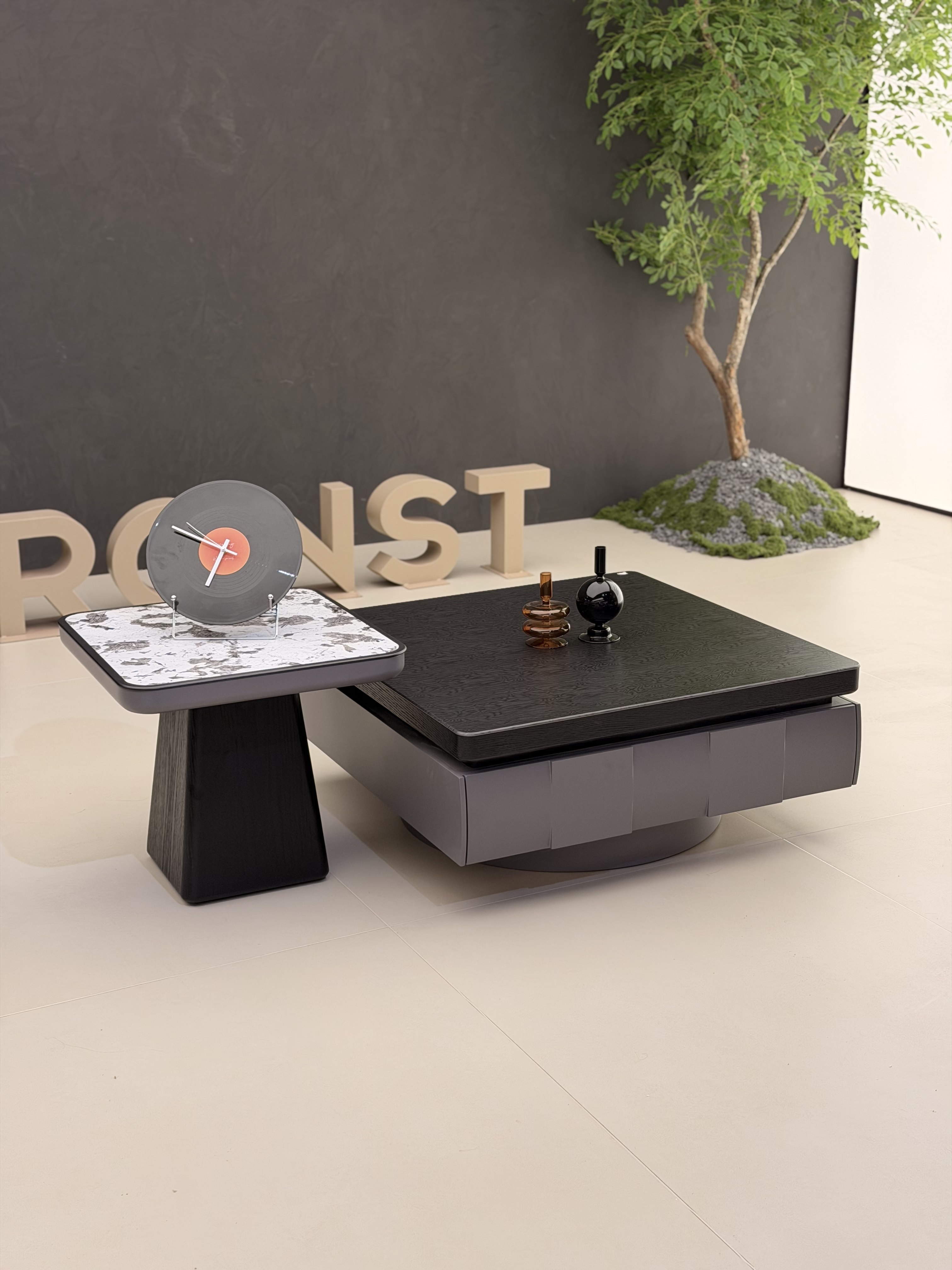 现代轻奢酒店宾馆客房沙发边几阳台小桌子卧室床头方形岩板小茶几,住宅家具,茶几,淘宝优惠券,粉丝福利购,淘宝优惠卷