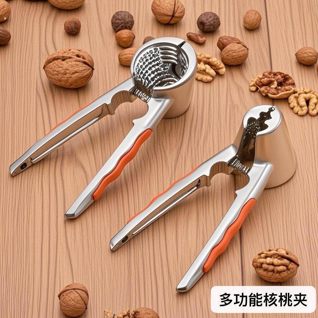 核桃夹子家用榛子夹钳子神器开坚果剥核桃工具核桃夹多功能破壳器