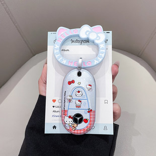 hellokitty奔驰车钥匙套gls450可爱奔驰E300L钥匙套C260L车C200L