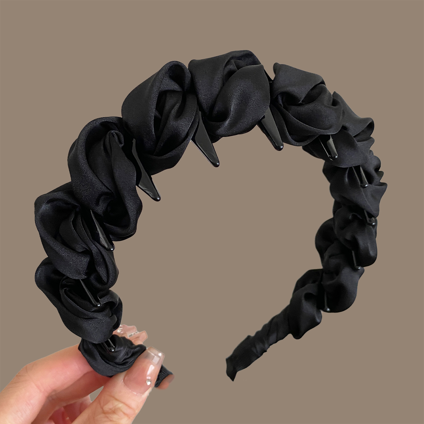 云朵泡泡发箍女款2025新款高级感