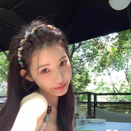 lastkiss齿梳发箍彩色贝壳彩色