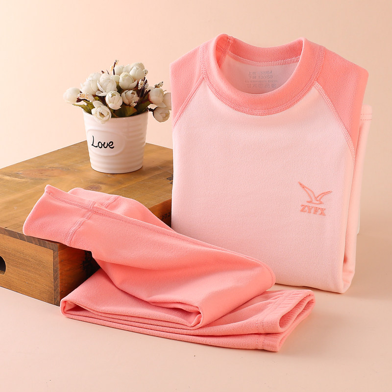 儿童热舒绒内衣套装男女童保暖秋衣秋裤中学生无骨磨毛打底棉毛衫,童装/婴儿装/亲子装,内衣套装,淘宝优惠券,粉丝福利购,淘宝优惠卷