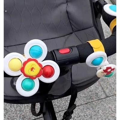 婴儿车玩具挂件风车餐桌吸盘转转乐宝宝益智早教餐椅玩具可啃咬