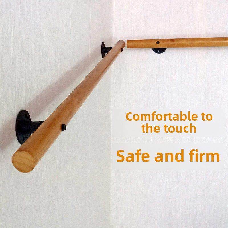 采购产品老人和儿童楼梯扶手，墙壁楼梯扶手，家庭室内实木扶手，