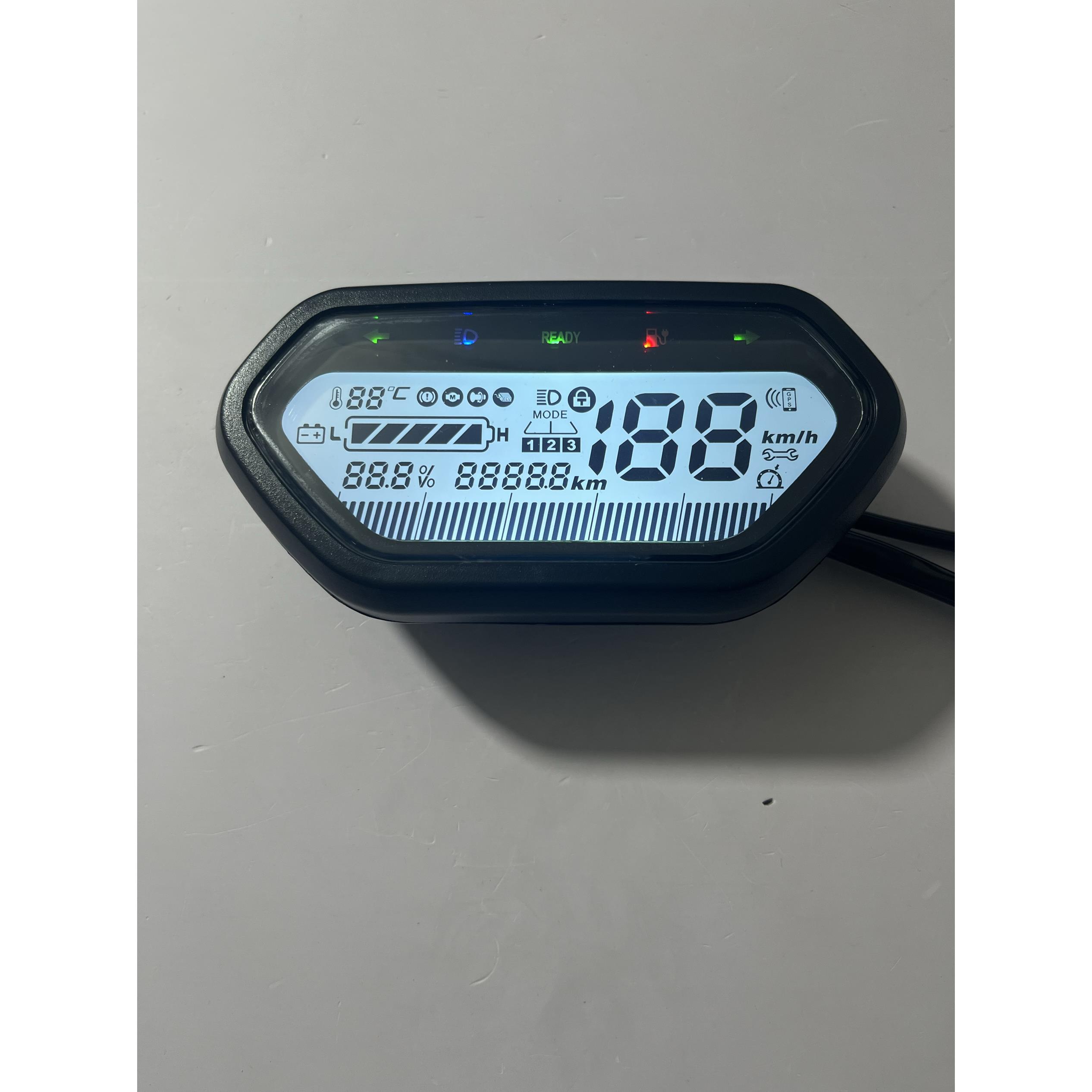 改装经典液晶显示屏仪表盘牛牛N7大牛通用速度显示3位数一线通P档