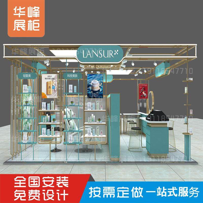 银饰展示柜珠宝首饰多经点位定制中岛商场饰品奢侈品玻璃柜台设计