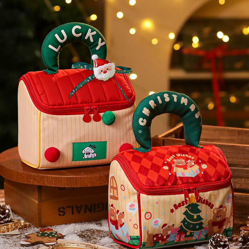 2025新款圣诞节礼物盒平安夜苹果礼盒创意伴手礼袋套装公司送员工