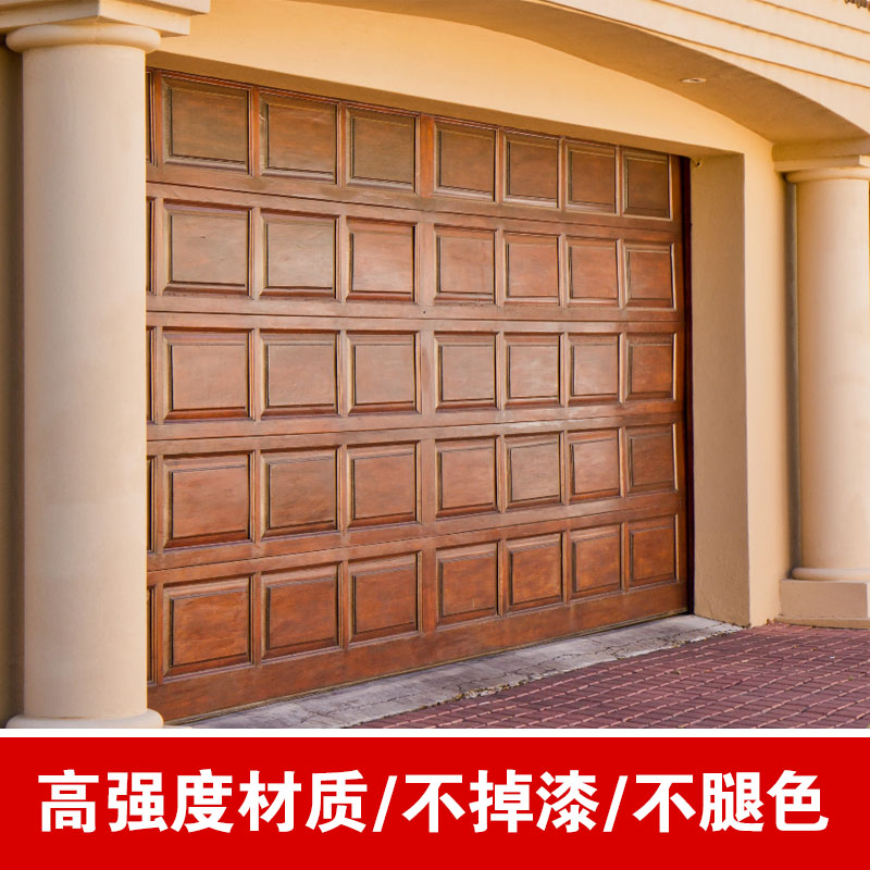 车库门翻板门别墅车库门电动卷闸门铝合金车r库卷帘门钢质翻板