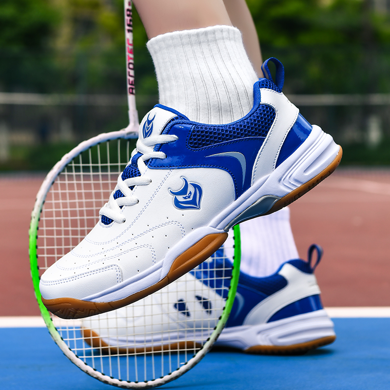 专业羽毛球鞋男牛筋底排球鞋男女成人学生透气运动鞋网球乒乓球鞋