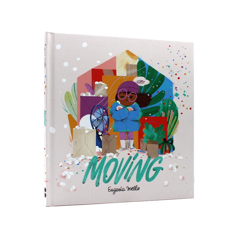 现货 Moving 搬家 插画师 Eugenia Mello 作品 3-6岁全彩书 简单而引人注目的叙事 精装艺术绘本 英文原版