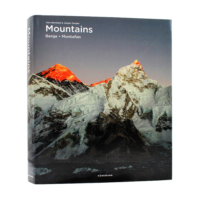 现货 Mountains 山脉 大陆板块的移动导致山脉的形成 侵蚀又将它们移走 山脉是气象分界线和分水岭 进口原版 多语种 精装