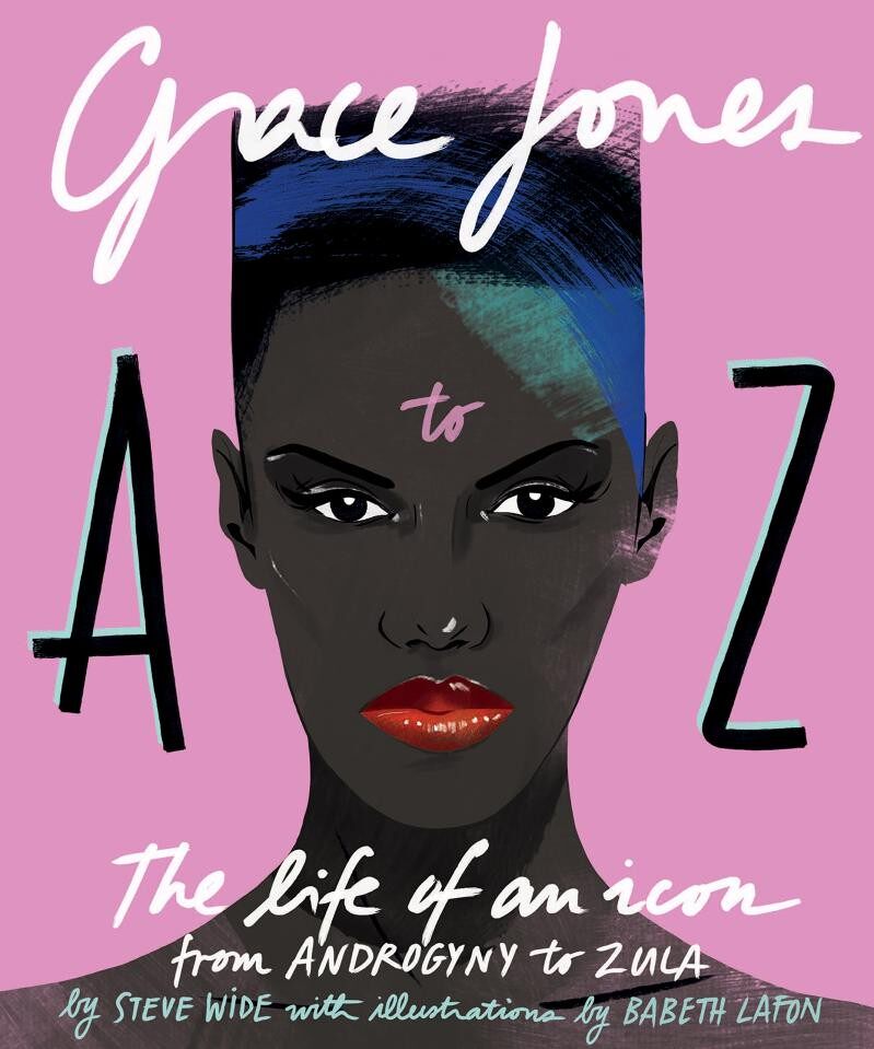 现货 grace jones a to z 葛蕾丝·琼斯插图艺术画册 葛蕾丝·琼斯无