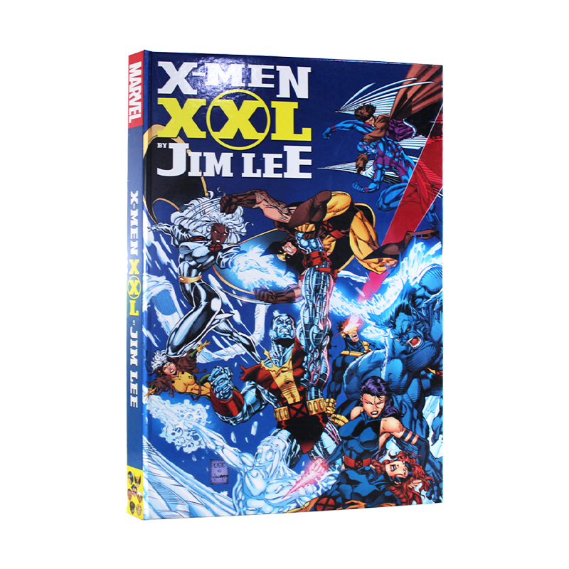现货 X-Men XXL by Jim Lee X战警巨型漫画 美国漫威动漫 精装大8开画册 英文原版