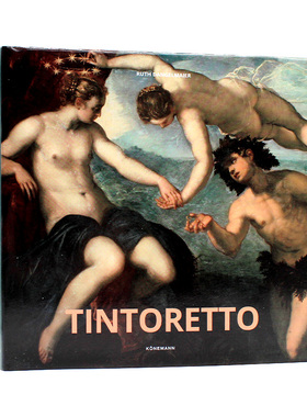 现货 Tintoretto 丁托列托 意大利文艺复兴时期画家 威尼斯画派 艺术入门画册 艺术家专著 进口原版 多语种 精装