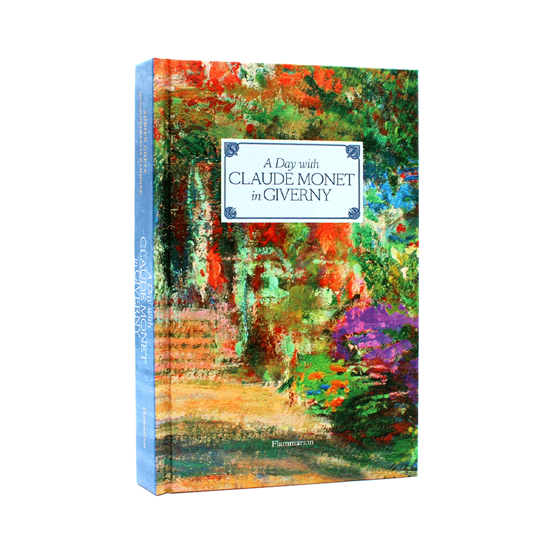 现货 A Day with Claude Monet in Giverny 克劳德·莫奈在吉维尼的一天 花园设计 印象派艺术 美丽生动的插图 英文原版