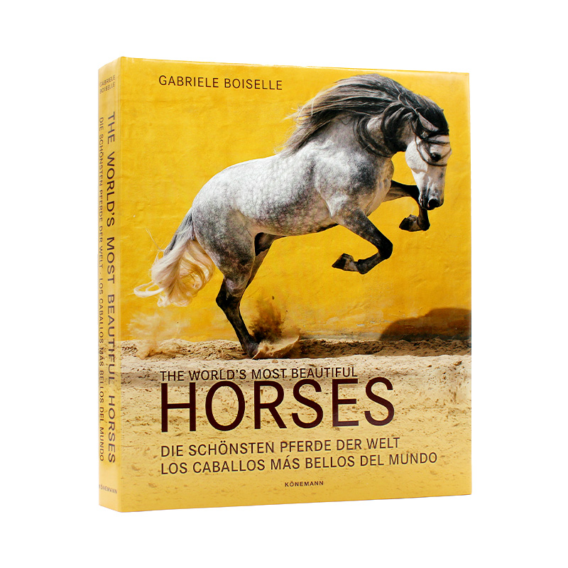 现货 The World's Most Beautiful Horses 世界上最美丽的马 来自不同大陆不同种类的马 摄影画册 进口原版 多语种 精装